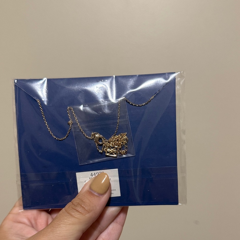 Michelle McDowell Gold Plated Bridesmaid Necklace - Picture 3 of 4